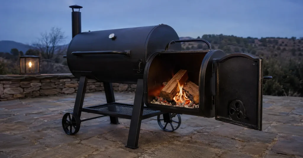 how to use an offset smoker in cold weather