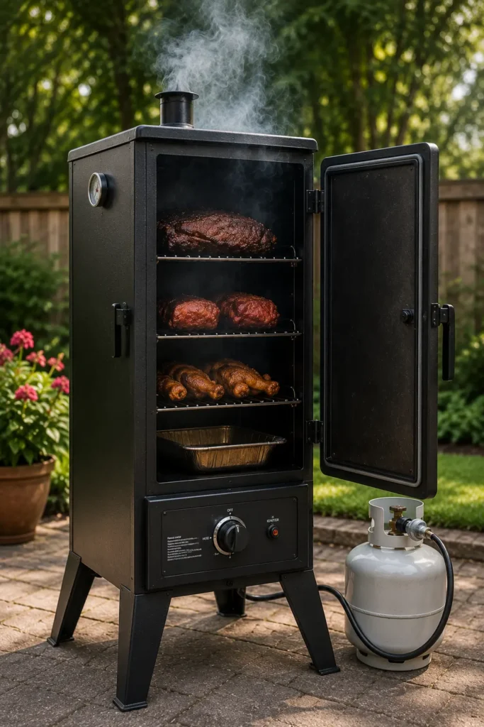 offset smoker vs gas smoker