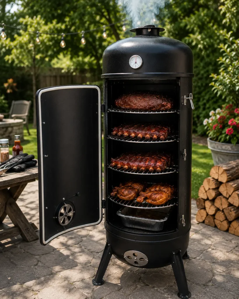 offset smoker vs vertical smoker