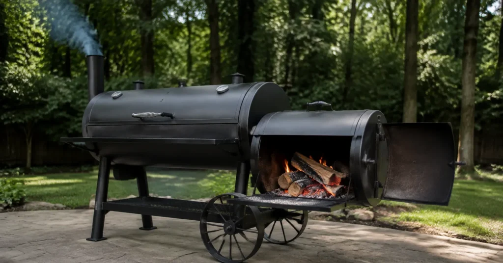 Reverse flow offset smoker vs traditional offset smoker