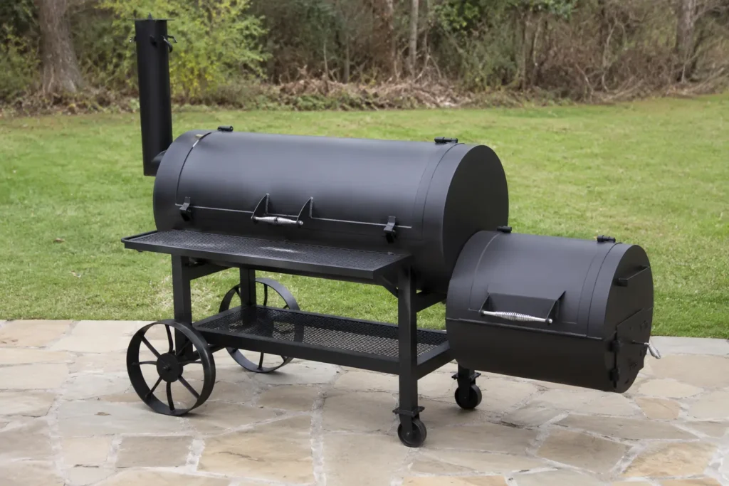 Meadow Creek TS70P tank style reverse flow smoker
