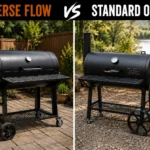 Reverse flow vs standard offset smoker comparison